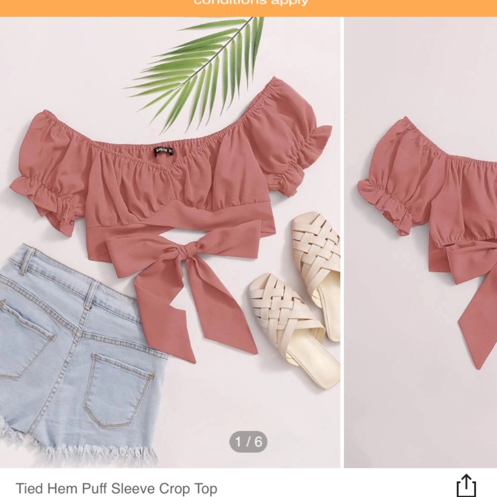 M shein top